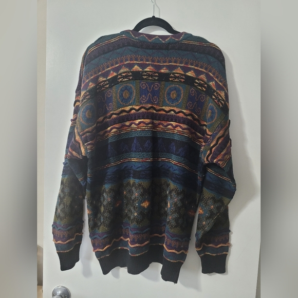 Coogi style crewnecks multicolor sweater ATG Canada - Picture 3 of 5
